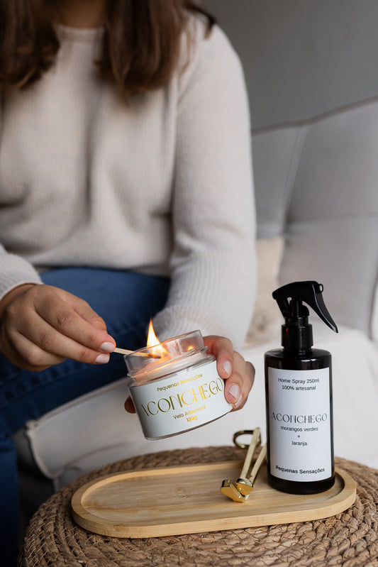 Vela aromática Aconchego - 130g
