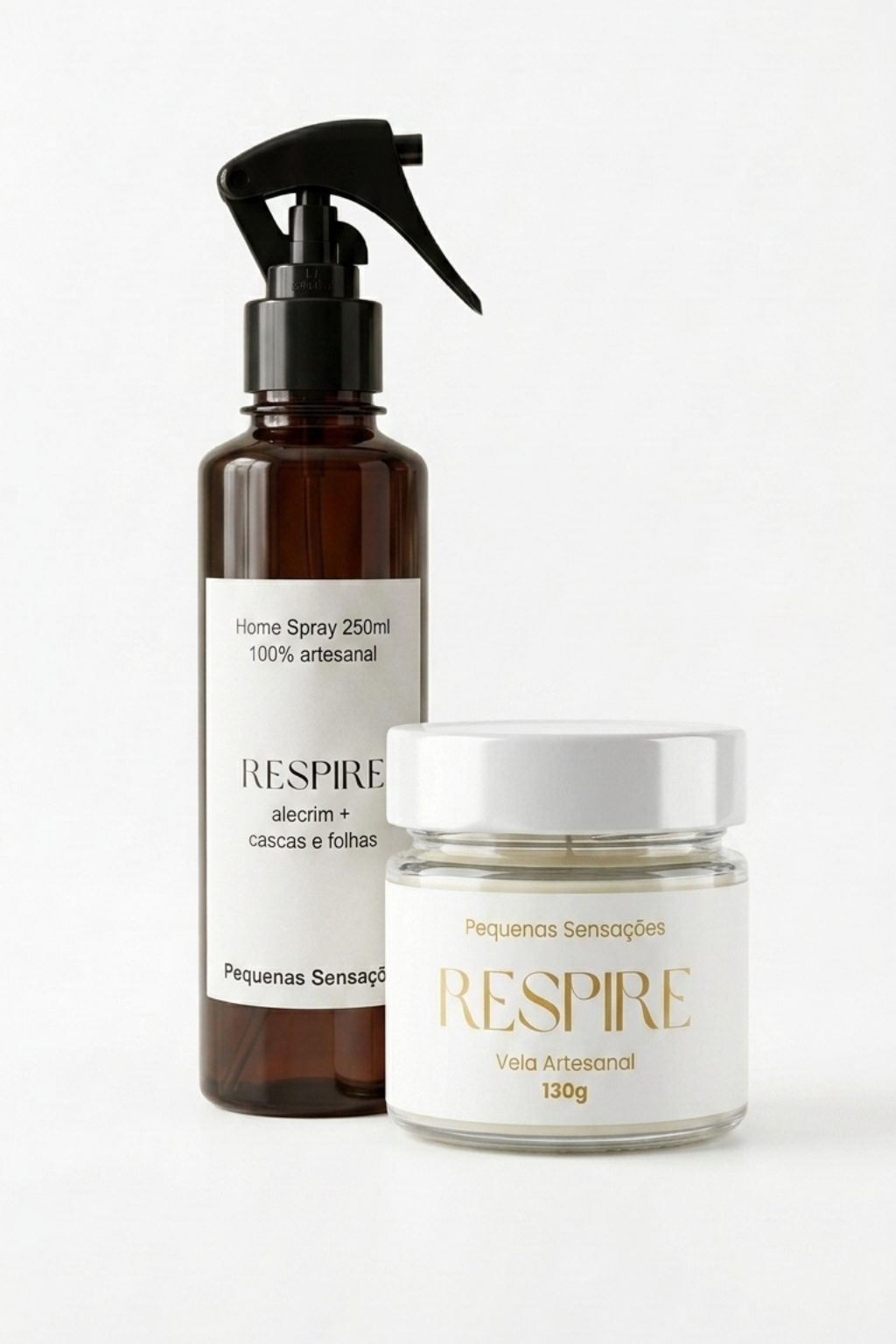 Combo Respire: Vela e Home Spray