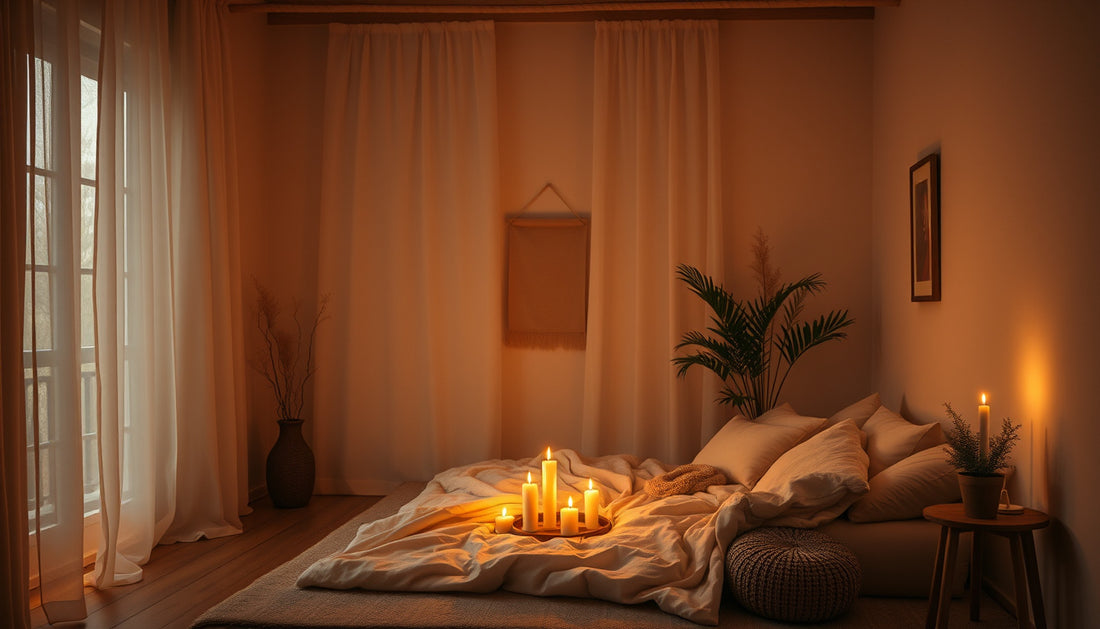 Luz baixa e aroma: a combinação que mais relaxa