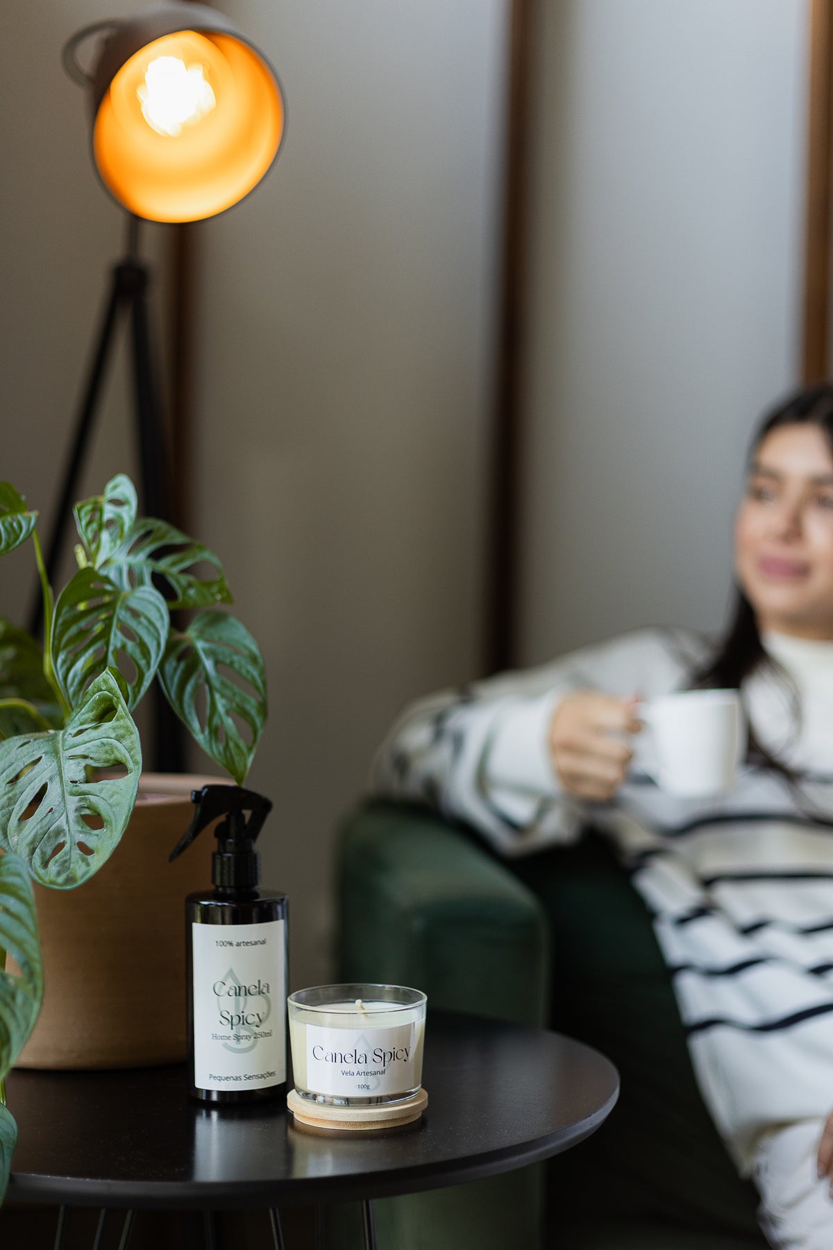 Combo Canela Spicy: Vela e Home Spray – foto 4