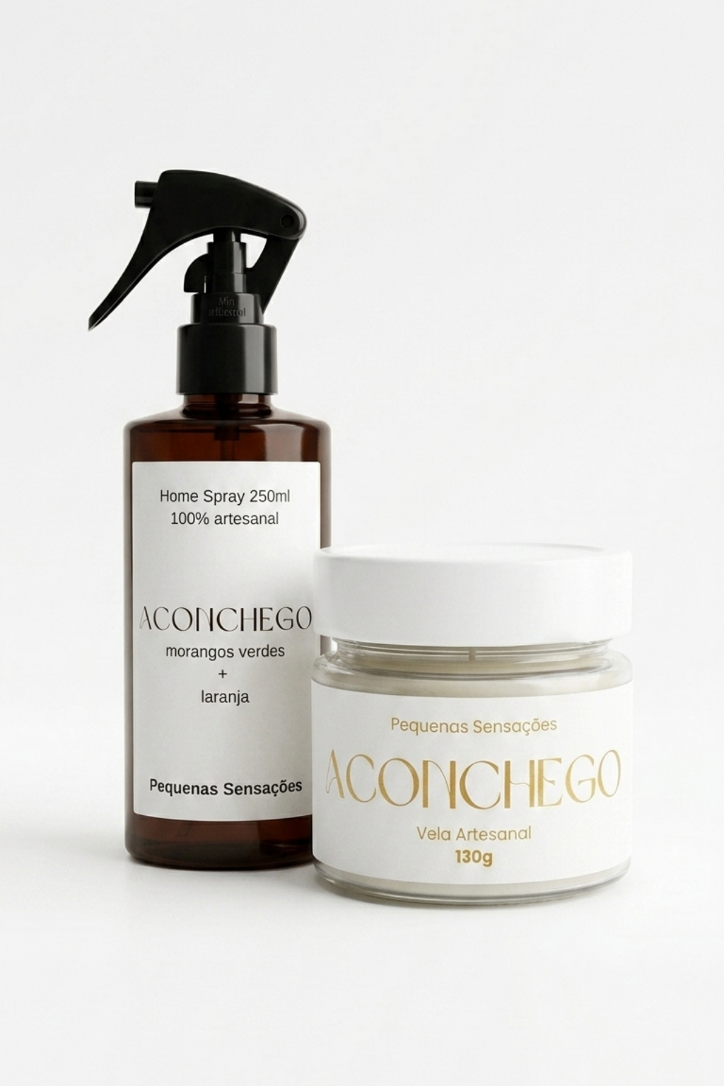 Combo Aconchego: Vela e Home Spray