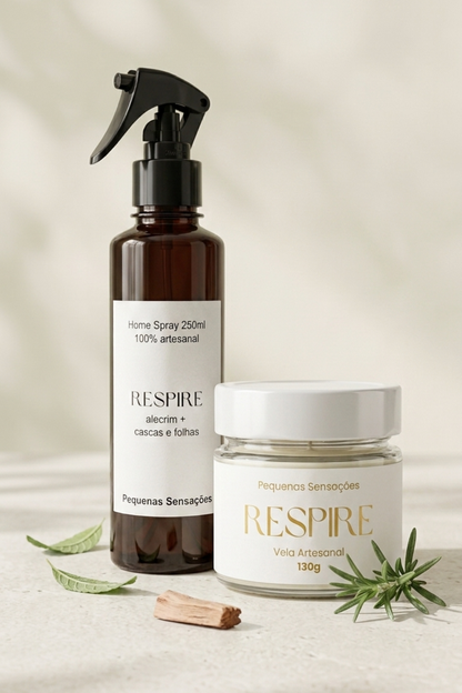 Combo Respire: Vela e Home Spray