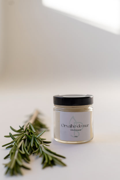 Vela aromática Orvalho do Mar - 180g