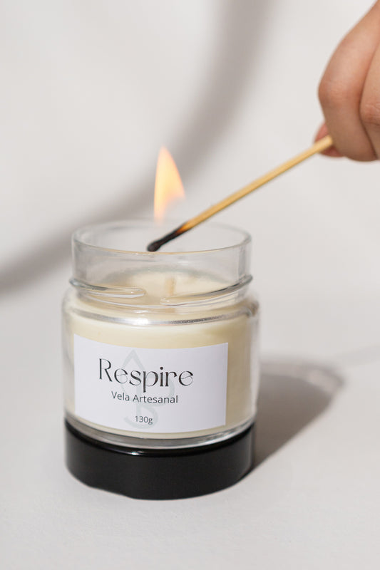 Vela aromática Respire