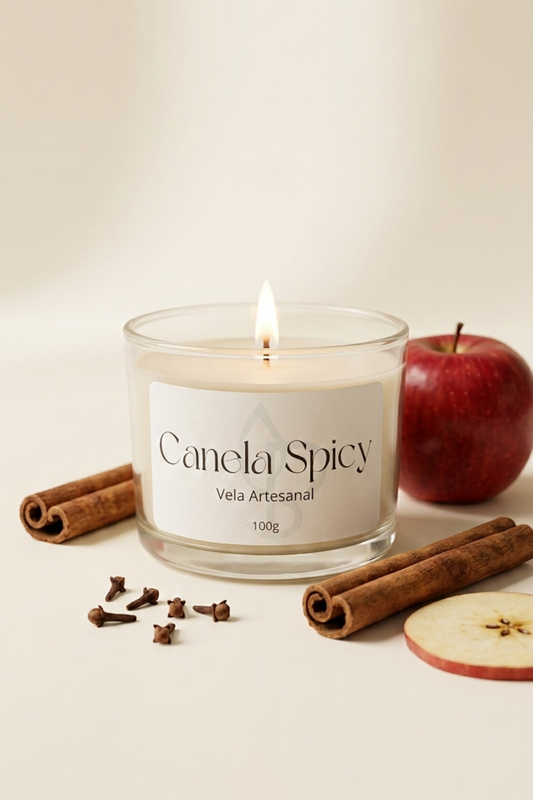 Vela aromática Canela Spicy - 100g