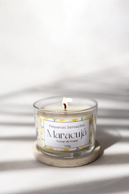 Vela aromática Maracujá - 100g