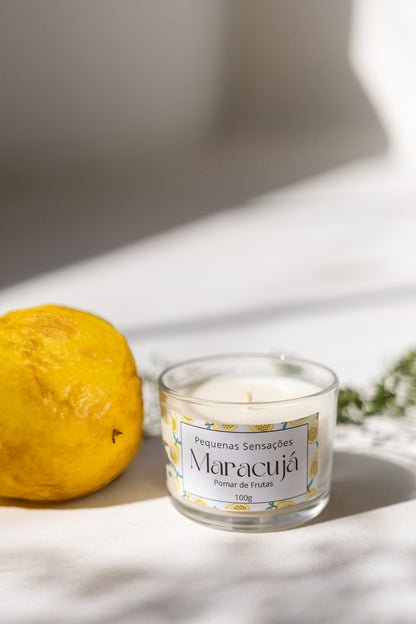 Vela aromática Maracujá - 100g